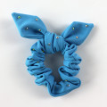 slip hair ties,scrunch gymnastics scrunchies sky blue