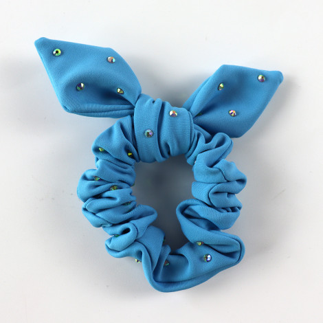 slip hair ties,scrunch gymnastics scrunchies sky blue 0