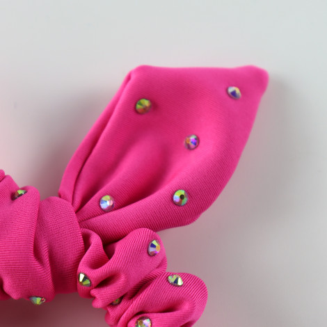 slip hair ties,scrunch gymnastics scrunchies pink 2