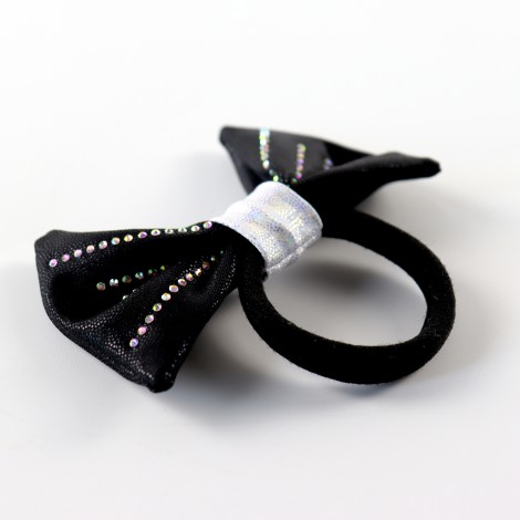 bulk gymnastic hair bows black 1