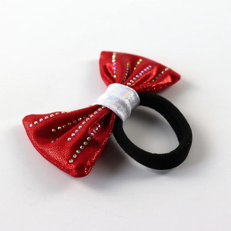 bulk gymnastic hair bows red 1