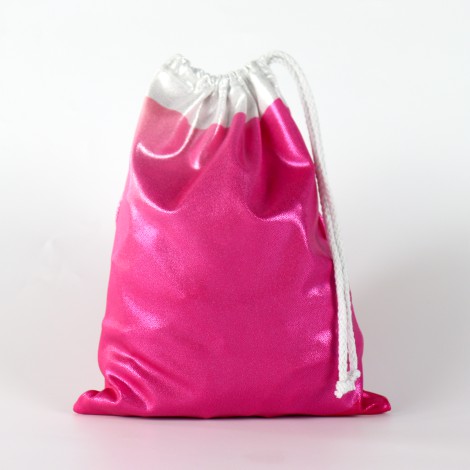 Drawstring Backpack Water Resistant String Bag pink 4