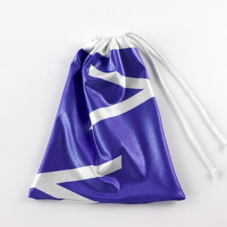 Drawstring Backpack Water Resistant String Bag blue 1