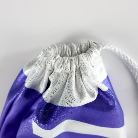 Drawstring Backpack Water Resistant String Bag blue 3