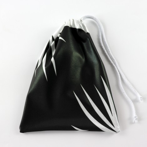 Drawstring Backpack Water Resistant String Bag black 1