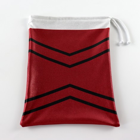 Drawstring Backpack Water Resistant String Bag red 0