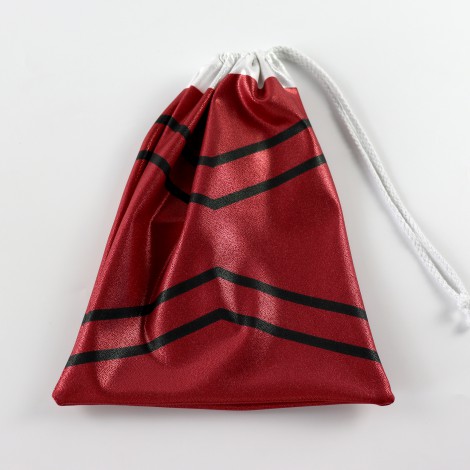 Drawstring Backpack Water Resistant String Bag red 1