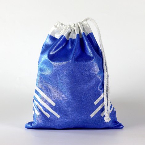 Drawstring Backpack Water Resistant String Bag sky blue 4