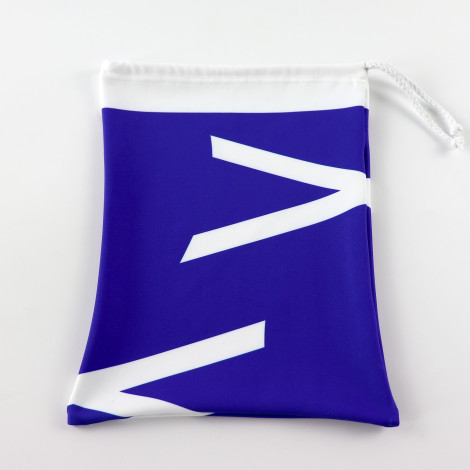 Drawstring Backpack Water Resistant String Bag blue 0