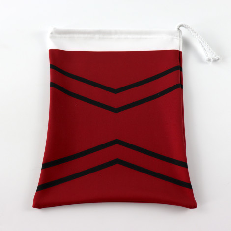 Drawstring Backpack Water Resistant String Bag red 0
