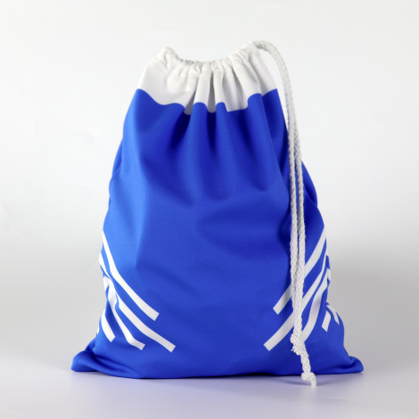 Drawstring Backpack Water Resistant String Bag sky blue 4