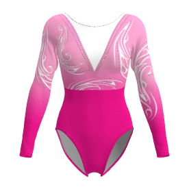 pink gymnastics clothes for girls