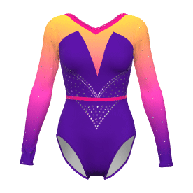 dark purple gymnastics outfits for women