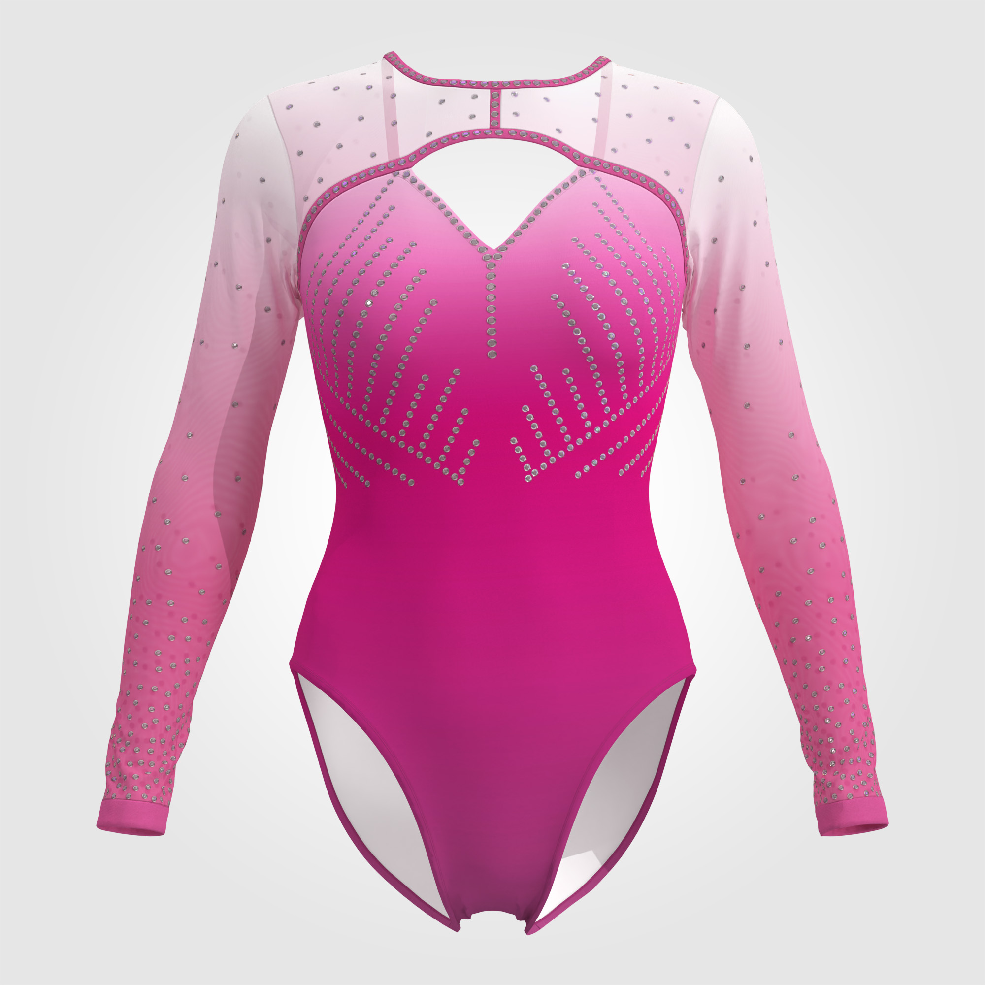 pink gymnastics leotards competition