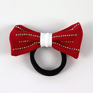 sparkly gym spirit bows